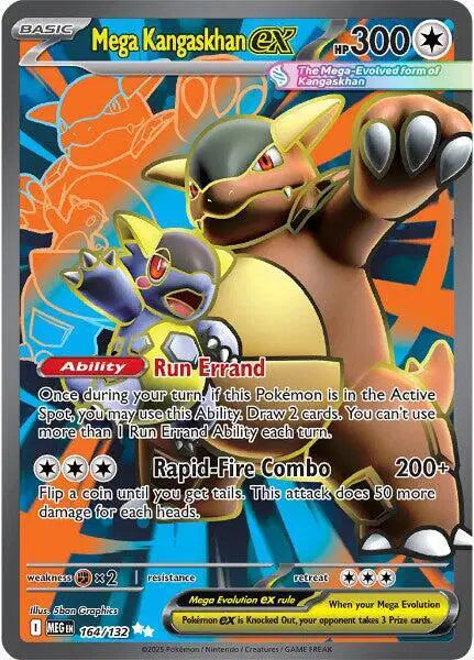 Mega Kangaskhan ex - 164/132 - Mega Evolution