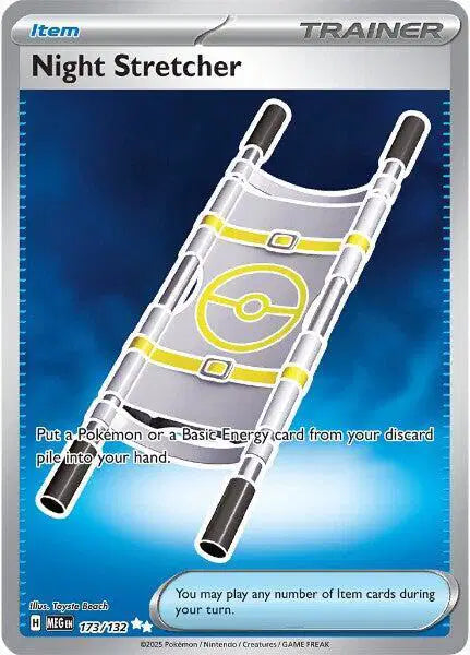 Night Stretcher - 173/132 - Mega Evolution
