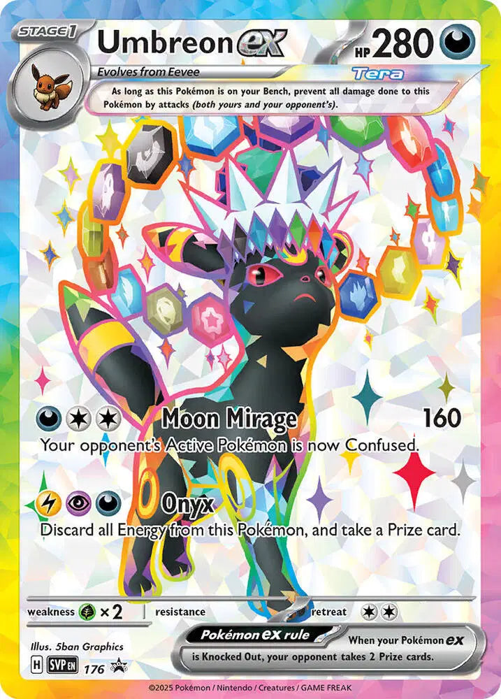Umbreon ex - 176 - Scarlet & Violet Promo