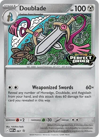 Doublade - 067 - Mega Evolution Promo