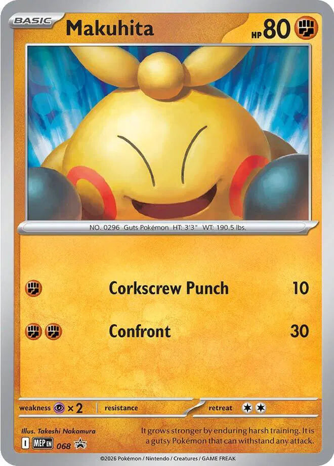 Makuhita - 068 - Mega Evolution Promo