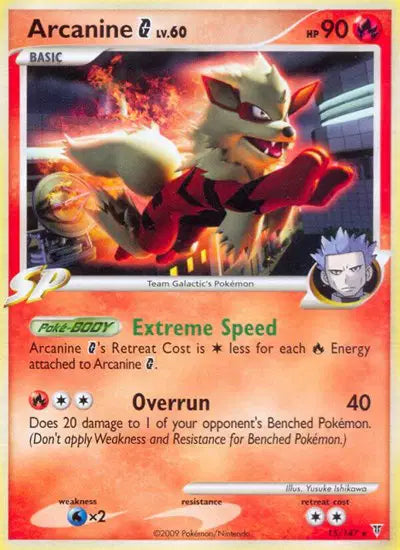 Arcanine G - 15/147 - Supreme Victors