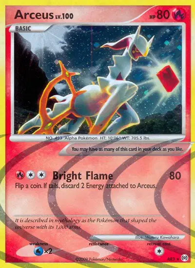 Arceus - AR3 - Platinum Arceus