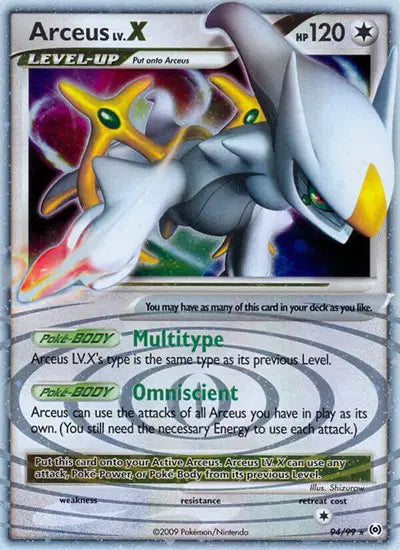 Arceus Lv.X - 94/99 - Platinum Arceus