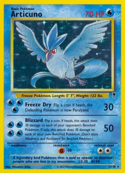 Articuno - 2/110 - Legendary Collection