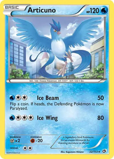Articuno - 32/113 - Legendary Treasures
