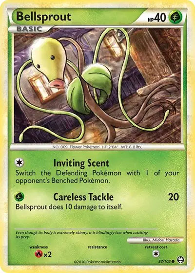 Bellsprout - 57/102 - Triumphant