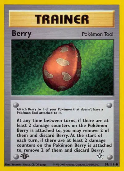 Berry - 99/111 - 1st Edition - Neo Genesis