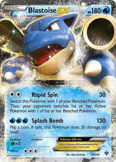 Blastoise EX - 29/146 - XY Base Set
