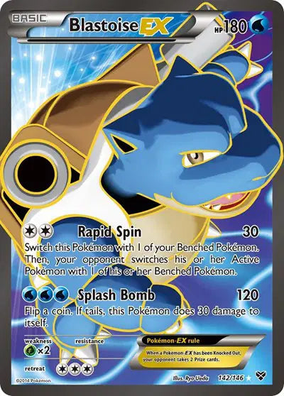 Blastoise EX - 142/146 - XY Base Set