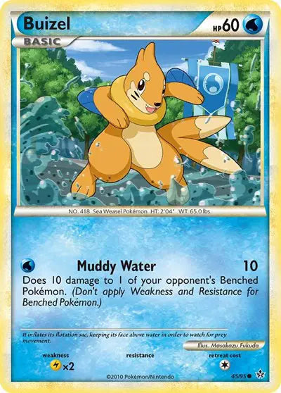 Buizel - 45/95 - Unleashed