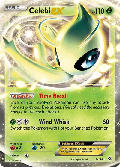 Celebi EX - 9/149 - Boundaries Crossed