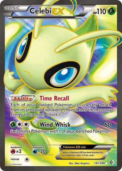 Celebi EX - 141/149 - Boundaries Crossed