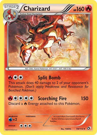 Charizard - 19/113 - Legendary Treasures