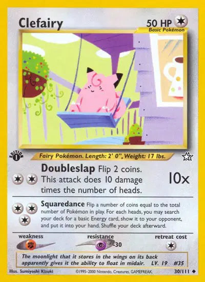 Clefairy - 30/111 - 1st Edition - Neo Genesis