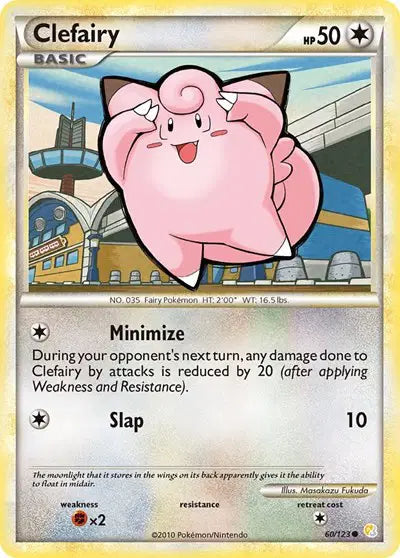 Clefairy - 60/123 - HeartGold SoulSilver