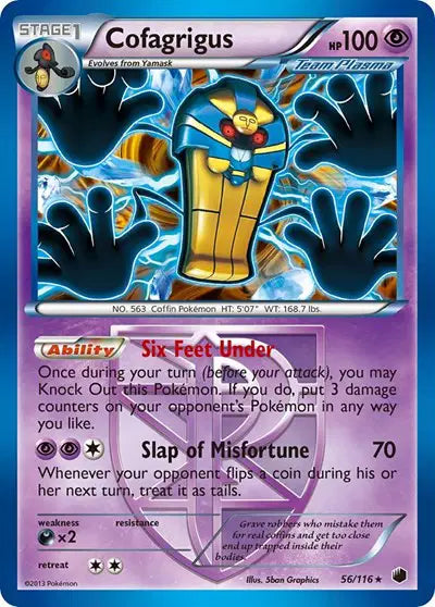 Cofagrigus - 56/116 - Plasma Freeze