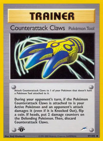 Counterattack Claws - 97/105 - 1st Edition - Neo Destiny