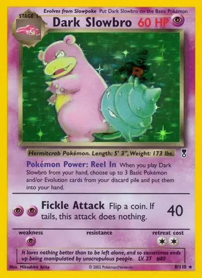 Dark Slowbro - 8/110 - Legendary Collection