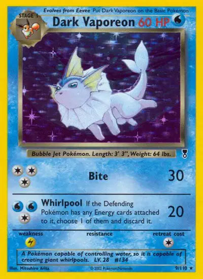 Dark Vaporeon - 9/110 - Legendary Collection