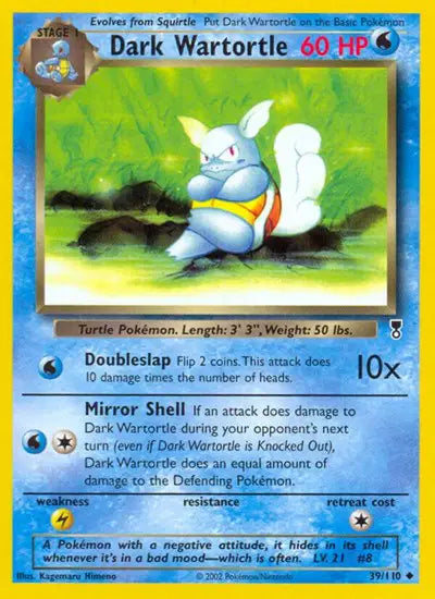 Dark Wartortle - 39/110 - Legendary Collection