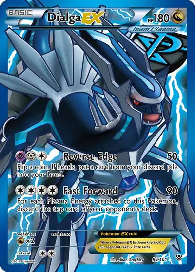 Dialga EX - 99/101 - Plasma Blast