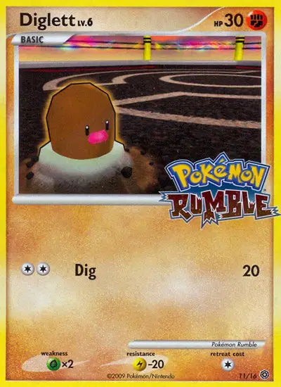 Diglett - 11/16 - Rumble