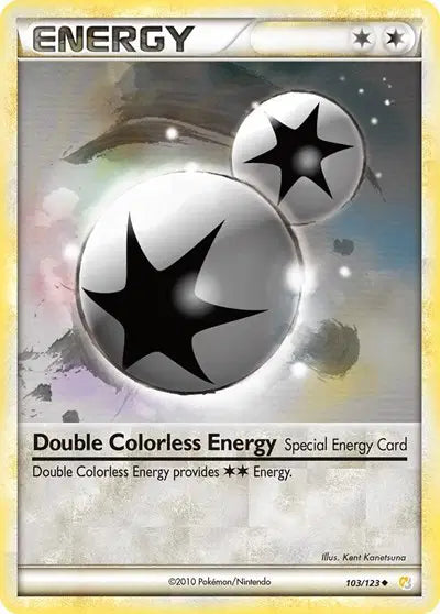 Double Colorless Energy - 103/123 - HeartGold SoulSilver