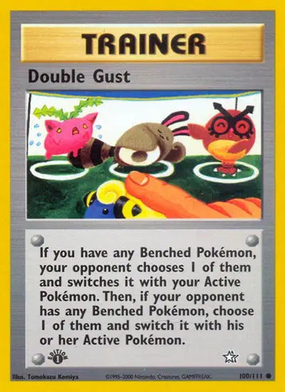 Double Gust - 100/111 - 1st Edition - Neo Genesis