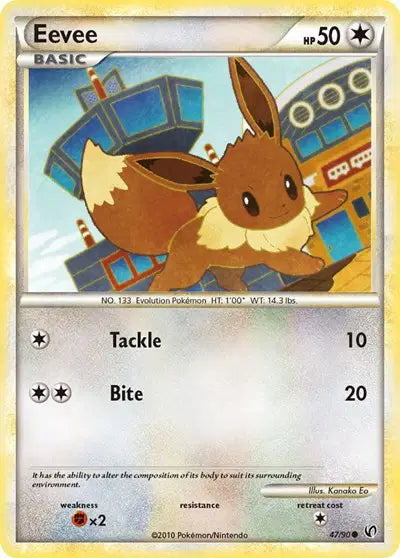 Eevee - 47/90 - Undaunted