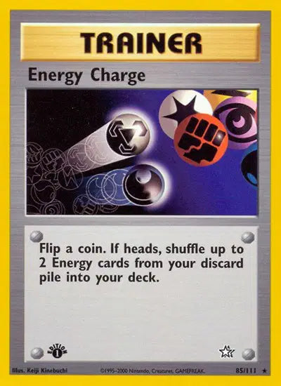 Energy Charge - 85/111 - 1st Edition - Neo Genesis
