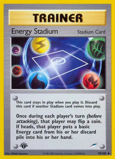 Energy Stadium - 99/105 - 1st Edition - Neo Destiny