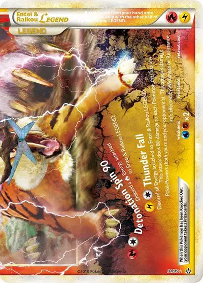 Entei & Raikou Legend - Bottom - 91/95 - Unleashed