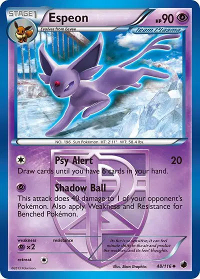 Espeon - 48/116 - Plasma Freeze
