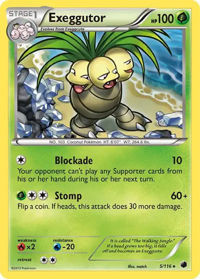 Exeggutor - 5/116 - Plasma Freeze