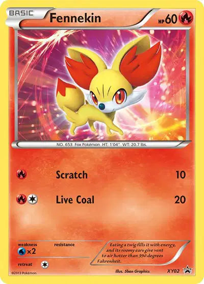 Fennekin - XY02 - XY Promo