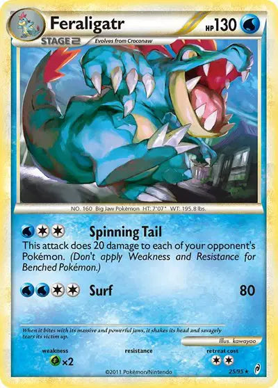 Feraligatr - 25/95 - Call of Legends