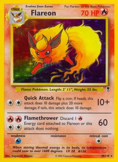 Flareon - 10/110 - Legendary Collection