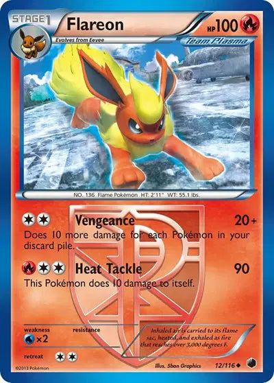 Flareon - 12/116 - Plasma Freeze