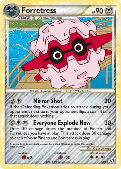 Forretress - 3/90 - Undaunted