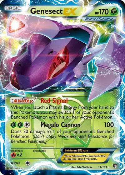 Genesect EX - 11/101 - Plasma Blast