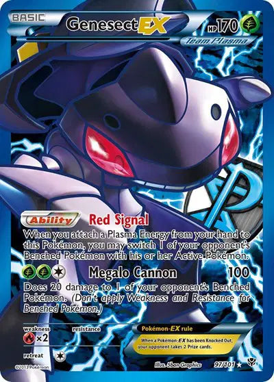 Genesect EX - 97/101 - Plasma Blast