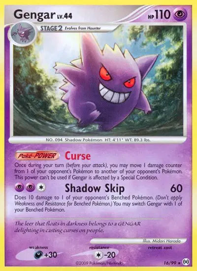 Gengar - 16/99 - Platinum Arceus