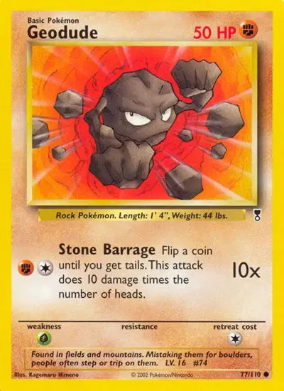 Geodude - 77/110 - Legendary Collection