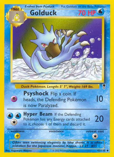 Golduck - 43/110 - Legendary Collection