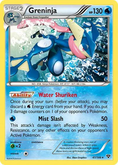Greninja - 41/146 - XY Base Set