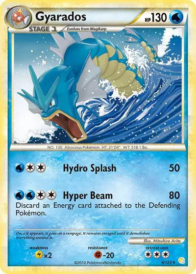 Gyarados - 4/123 - HeartGold SoulSilver
