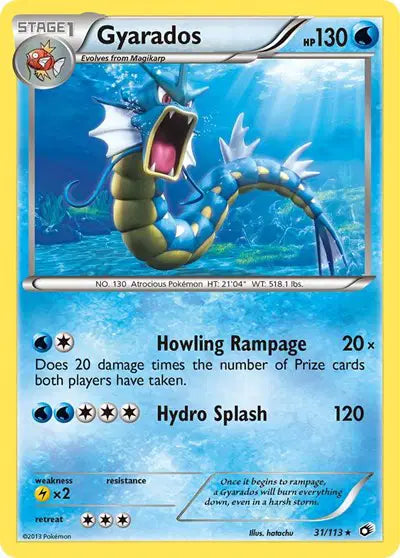 Gyarados - 31/113 - Legendary Treasures