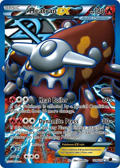 Heatran EX - 109/116 - Plasma Freeze