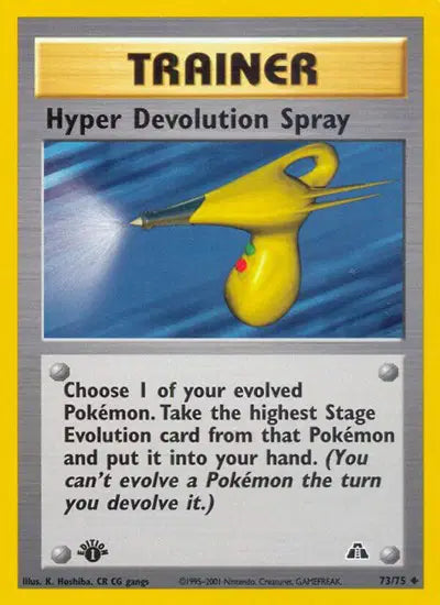 Hyper Devolution Spray - 73/75 - 1st Edition - Neo Discovery